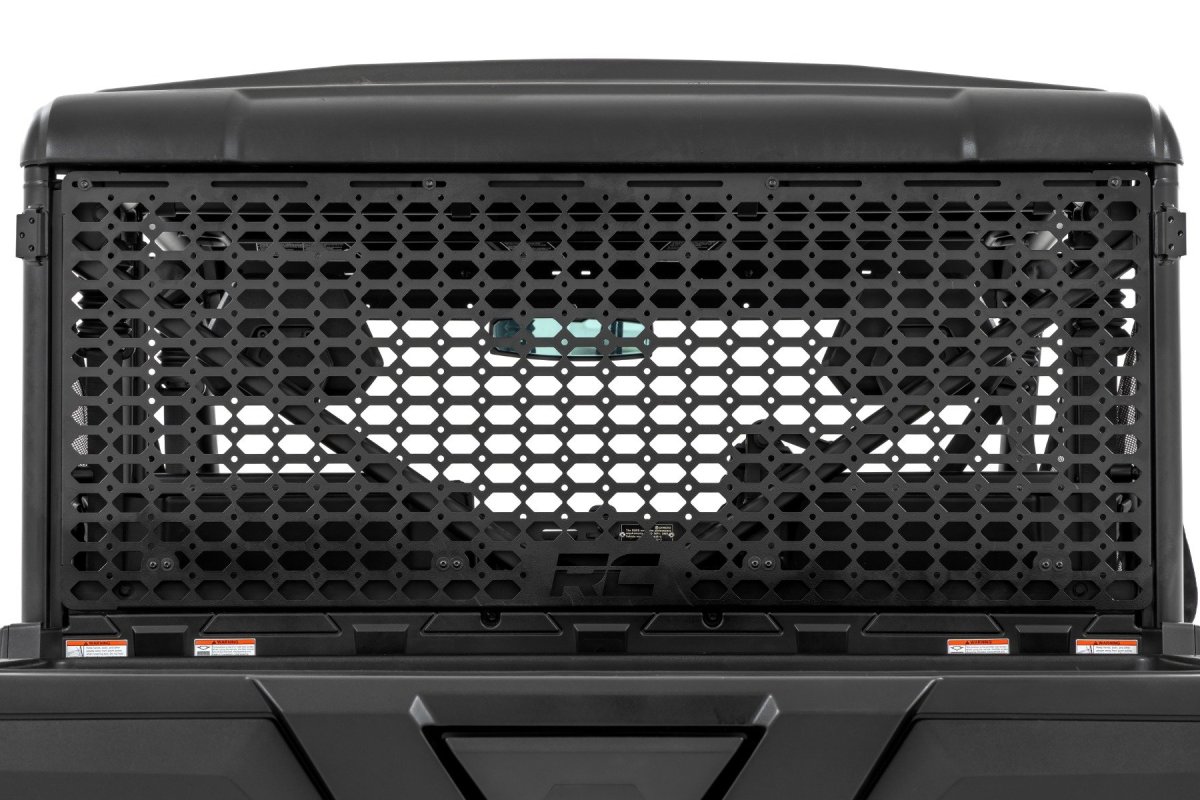 CFMOTO UFORCE 1000 XL MOLLE Panel Kit - Rear Window - Rough Country - Rear Window, Bolt-On, Heavy-Duty Steel, Powder-Coated